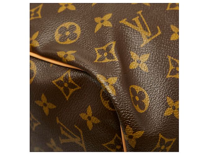 Louis Vuitton Monogram Keepall Bandoulière 60 Borsa Boston Marrone - vista 5