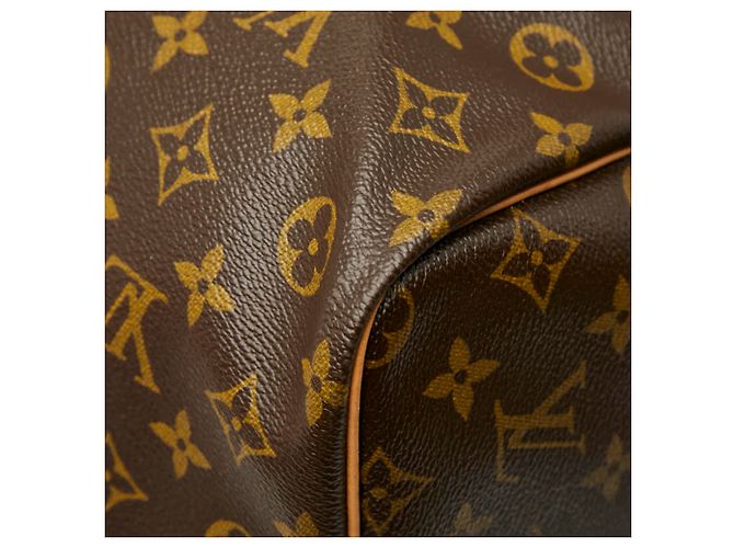 Louis Vuitton Monogram Keepall Bandoulière 60 Borsa Boston Marrone - vista 6