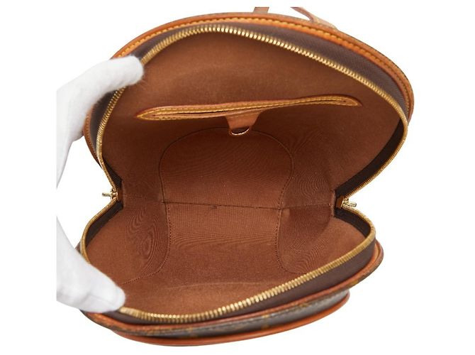 Zaino Louis Vuitton Monogram Ellipse Marrone - vista 8