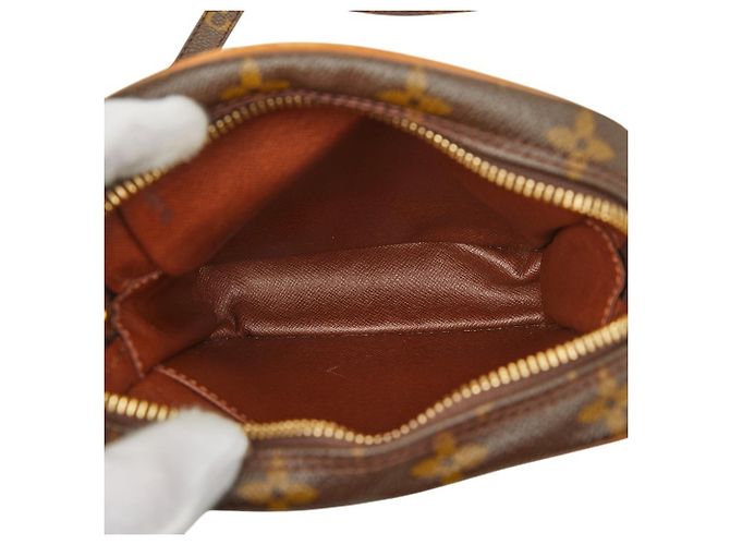 Borsa a tracolla Louis Vuitton Monogram Danube Marrone - vista 11