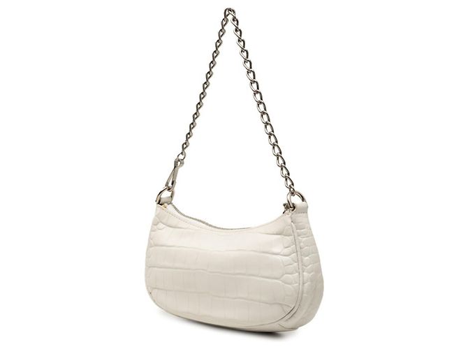 Borsa Balenciaga Le Cagole Mini XS in pelle bianca Bianco - vista 2