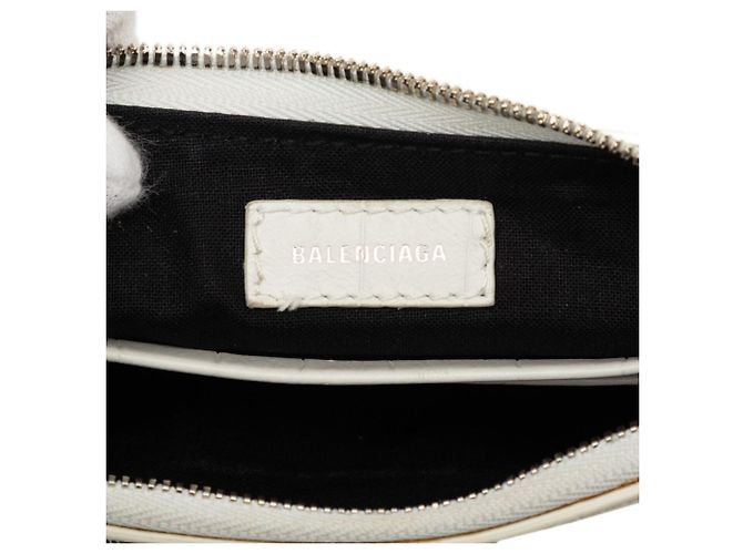 Borsa Balenciaga Le Cagole Mini XS in pelle bianca Bianco - vista 7