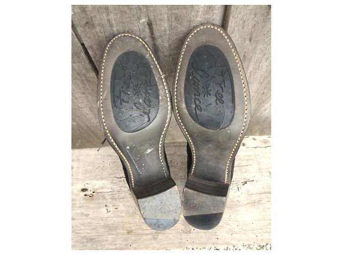 Free Lance Wildleder Derbies Schwarz - Ansicht 5
