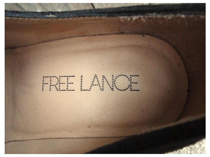 Free Lance Wildleder Derbies Schwarz - Ansicht 6