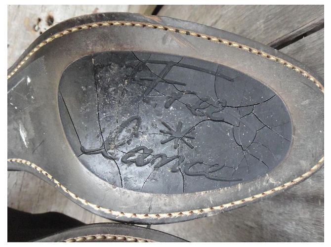 Free Lance Wildleder Derbies Schwarz - Ansicht 8