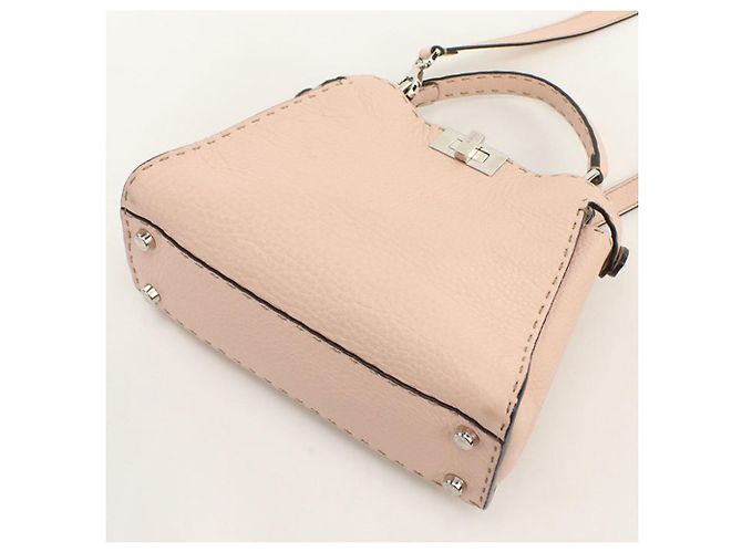 Borsa Fendi 2WAY Peekaboo Rosa - vista 2