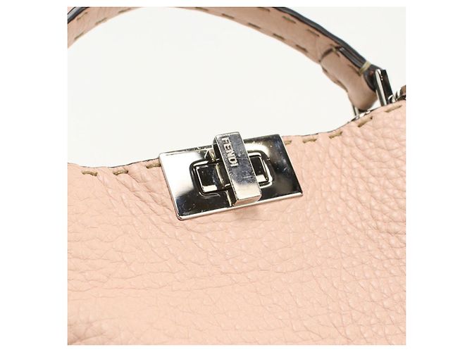 Borsa Fendi 2WAY Peekaboo Rosa - vista 4