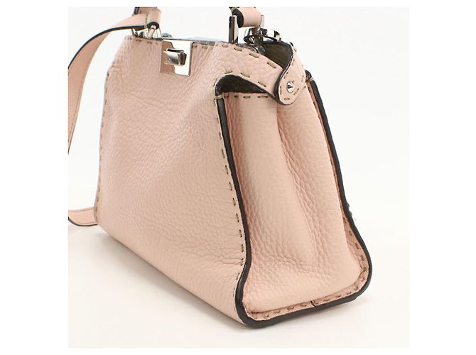 Borsa Fendi 2WAY Peekaboo Rosa - vista 6