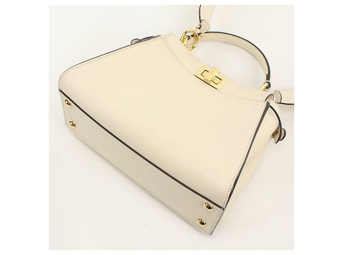 Borsa Fendi Peekaboo Mini Crudo - vista 2