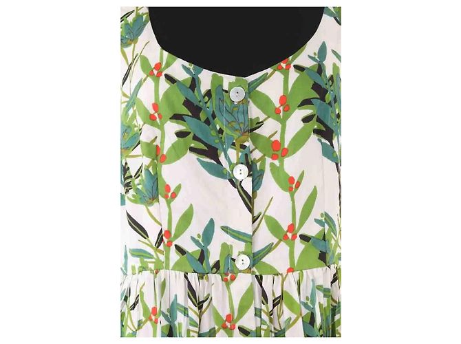 Autre Marque Vestido verde - vista 2