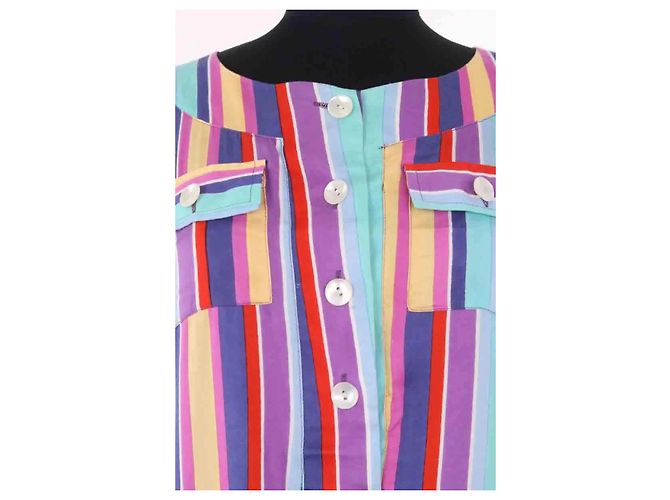 Autre Marque Mehrfarbiges Kleid Mehrfarben - Ansicht 2