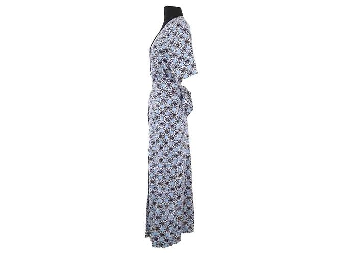 Autre Marque Vestido de algodón azul AML Paris - vista 3