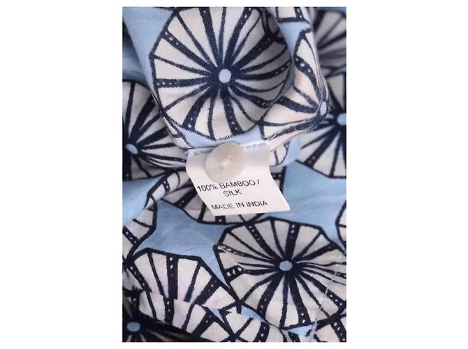 Autre Marque Vestido de algodón azul AML Paris - vista 6