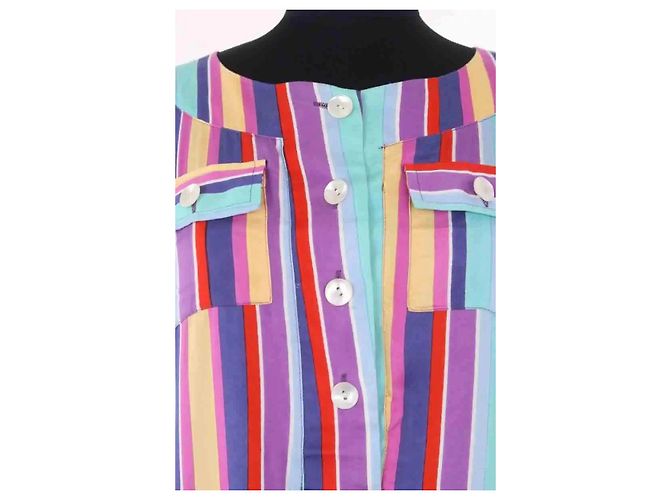 Autre Marque Mehrfarbiges Kleid Mehrfarben - Ansicht 2