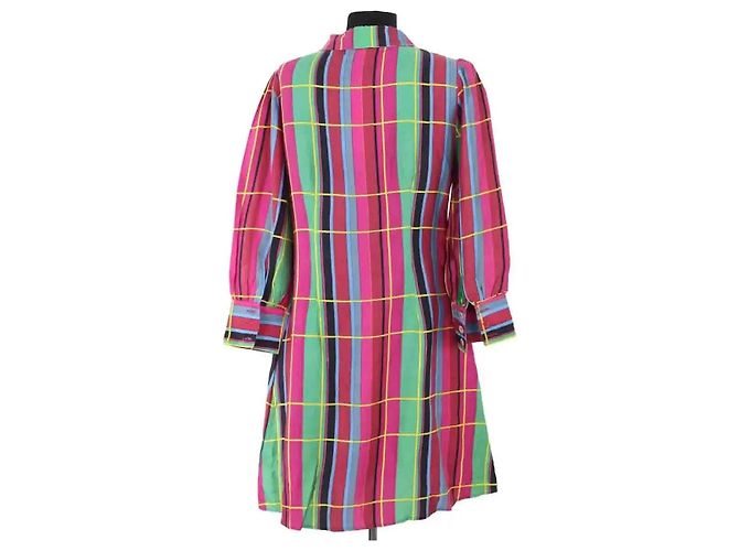 Autre Marque AML Paris Mehrfarbiges Kleid Mehrfarben - Ansicht 4