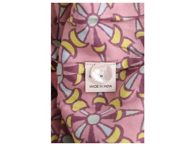 Autre Marque Vestido AML Paris de algodón rosa - vista 6