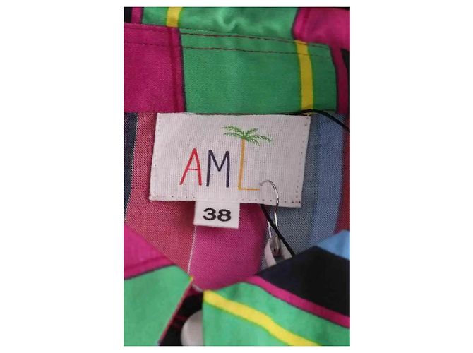 Autre Marque AML Paris Kleid mehrfarbig Mehrfarben - Ansicht 5
