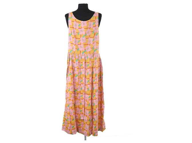 Autre Marque Mehrfarbiges Kleid Mehrfarben - Ansicht 4