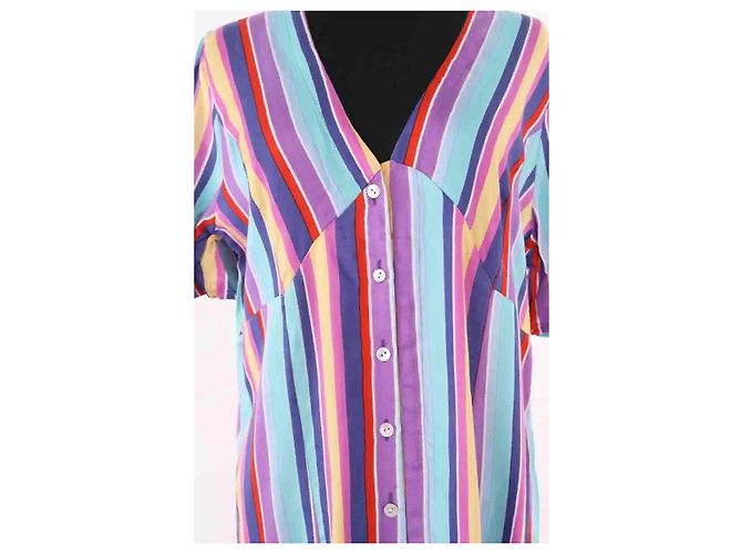 Autre Marque Mehrfarbiges Kleid Mehrfarben - Ansicht 2