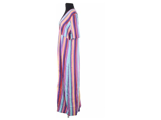 Autre Marque Mehrfarbiges Kleid Mehrfarben - Ansicht 3