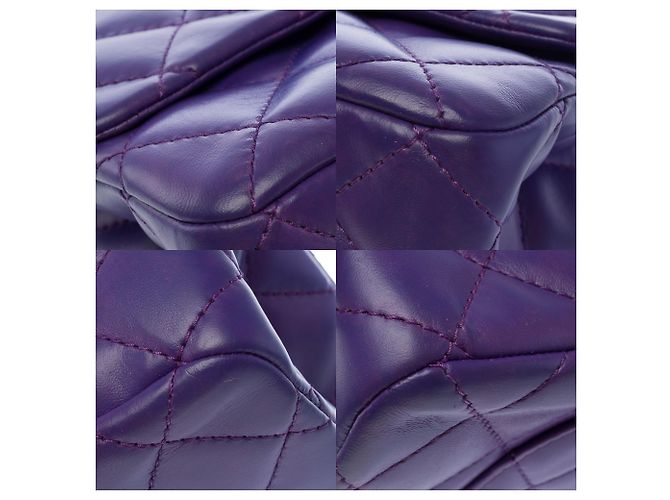 Mademoiselle Borsa CHANEL 2.55 in Pelle Viola - 103728 Porpora - vista 11