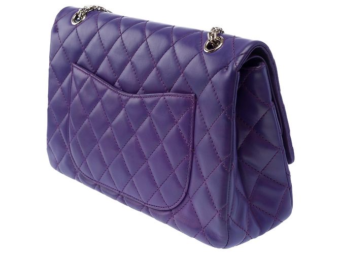Mademoiselle Borsa CHANEL 2.55 in Pelle Viola - 103728 Porpora - vista 5