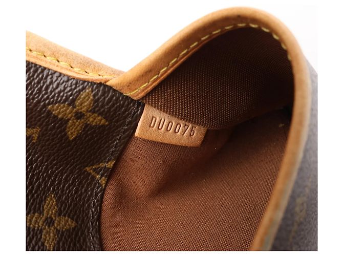 Borsa a tracolla Louis Vuitton Popincourt Long Monogram marrone M40008 - vista 10