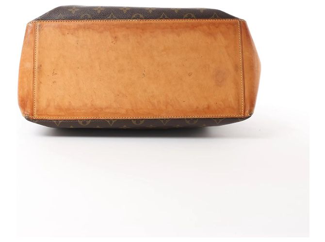Borsa a tracolla Louis Vuitton Cabas Mezzo Monogram marrone M51151 - vista 8