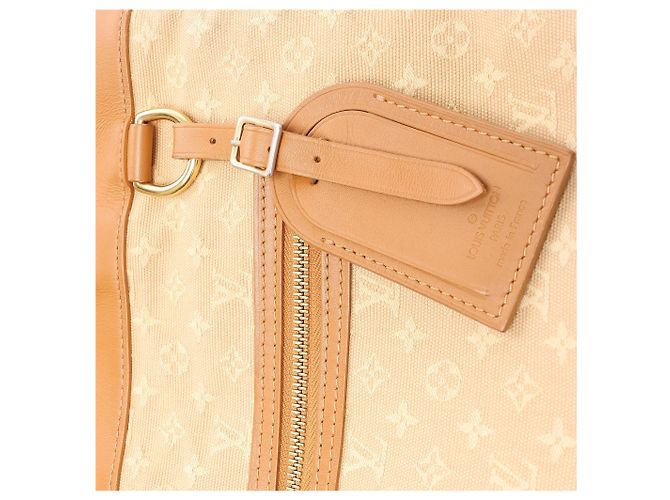 Louis Vuitton Mini Lucille GM Monogram Linen in Beige M92683 - vista 7