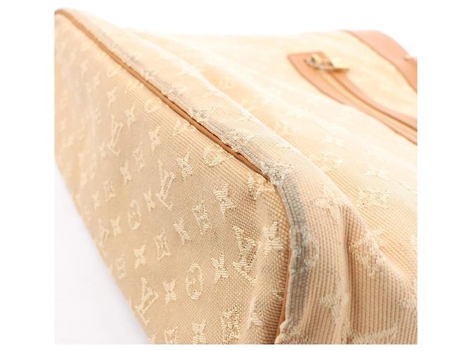 Louis Vuitton Mini Lucille GM Monogram Linen in Beige M92683 - vista 9