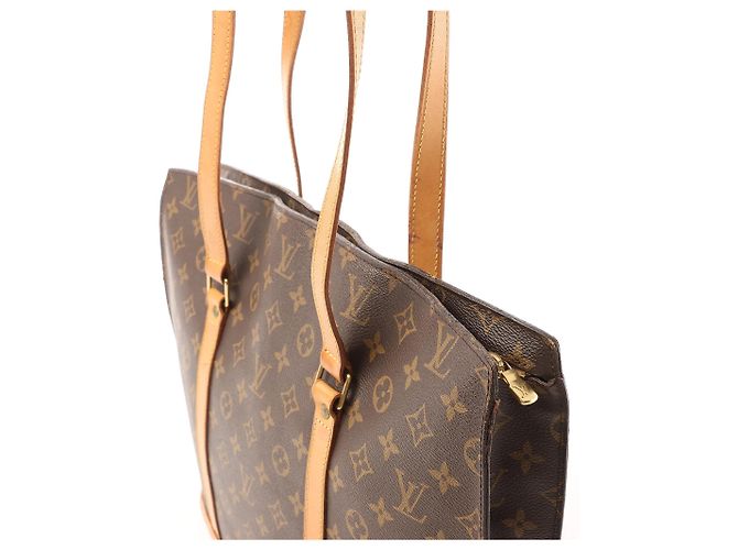 Borsa a tracolla Louis Vuitton Babylone Classic Monogram Canvas marrone M51102 - vista 5