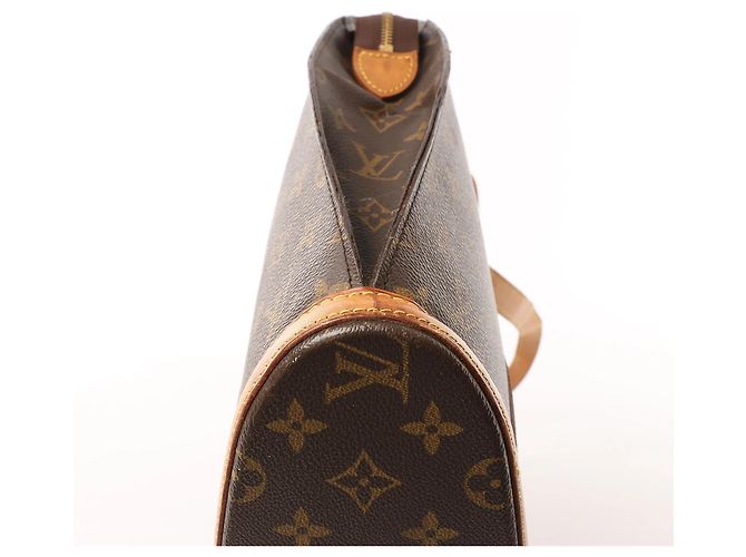 Borsa a tracolla Louis Vuitton Babylone Classic Monogram Canvas marrone M51102 - vista 8