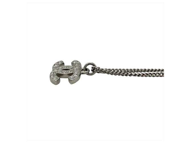Collana Chanel Coco Mark con strass - vista 3