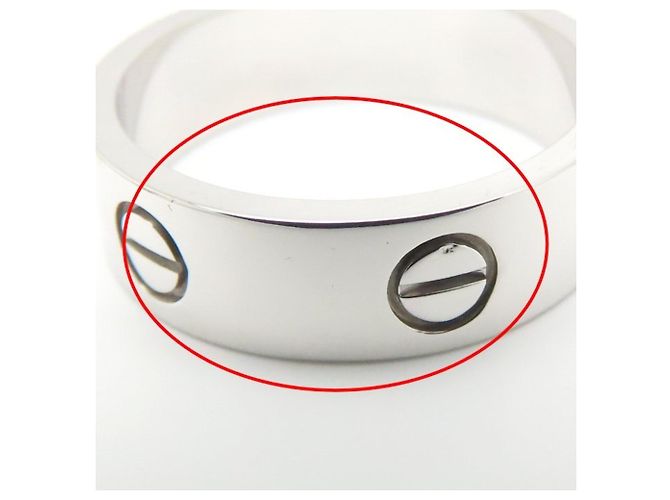 Anello Love di Cartier in oro bianco 18K - vista 10