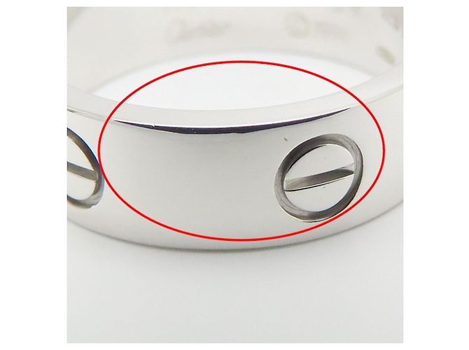 Anello Love di Cartier in oro bianco 18K - vista 11