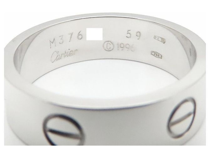 Anello Love di Cartier in oro bianco 18K - vista 8