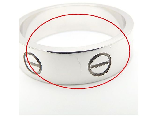 Anello Love di Cartier in oro bianco 18K - vista 9