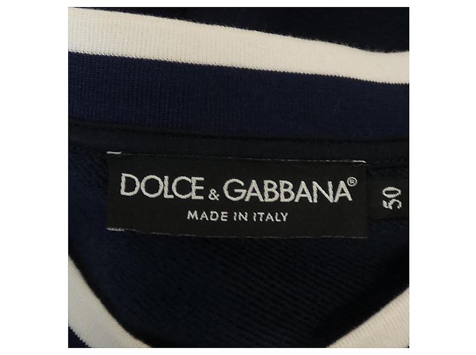 Dolce & Gabbana Sudadera Dolce&Gabbana G9SJ9T Azul Azul marino - vista 4