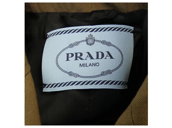 Prada Wool Coat Brown - view 4