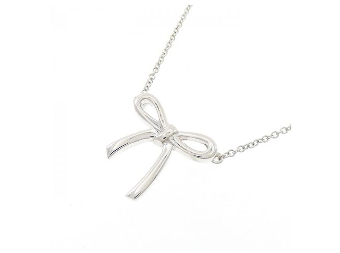 Collana Tiffany & Co. in argento 925 con fiocco - vista 3