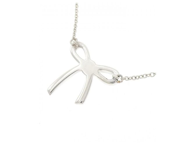 Collana Tiffany & Co. in argento 925 con fiocco - vista 4