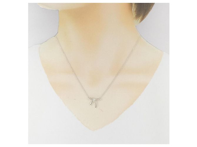 Collana Tiffany & Co. in argento 925 con fiocco - vista 6