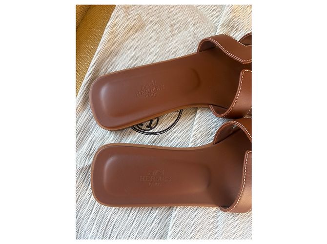 Hermès Oran Mules camel Hermes - Ansicht 3
