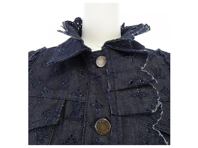 Chaqueta de denim Louis Vuitton Azul Azul marino - vista 5