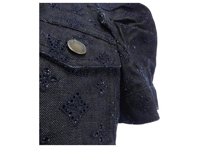 Chaqueta de denim Louis Vuitton Azul Azul marino - vista 6