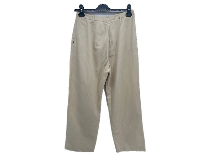 Pantalones Rouje de algodón beige Talla 40 - vista 2