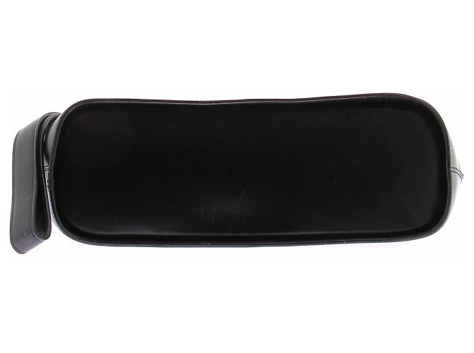 Céline Bolso de mano en cuero negro - vista 7