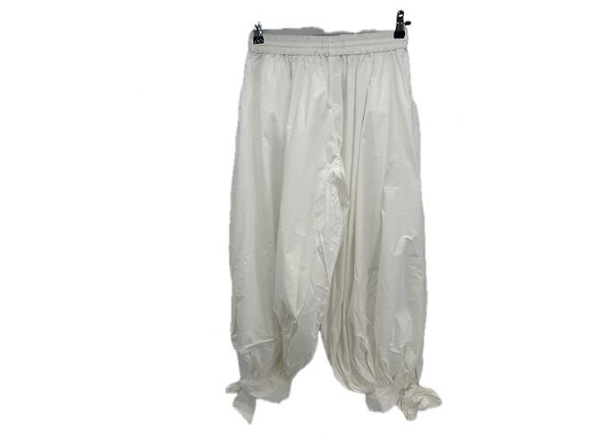 Montblanc Pantalón parachute blanco - vista 2