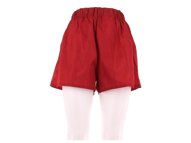 Short de nylon rojo Prada Roja - vista 2