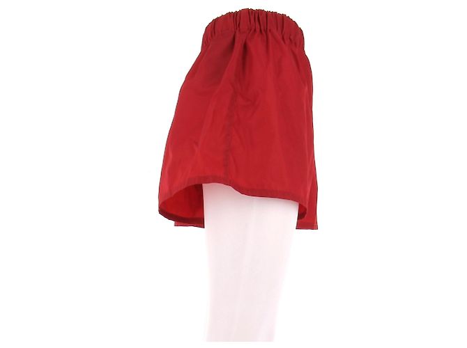 Short de nylon rojo Prada Roja - vista 3